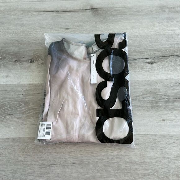 ASOS EDITION‎ LS Bias Cut Maxi Dress Placement Ombre Print US4 NWT IN PACKAGE - Picture 5 of 8